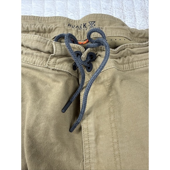Roark‎ Layover 2.0 Pant Mens 32x29 Brown Drawstring Stretch Hiking Travel - Picture 4 of 16